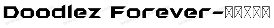 Doodlez Forever字体转换